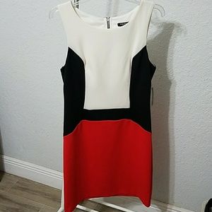 Color block Bisou Bisou dress, Size 12, NWT